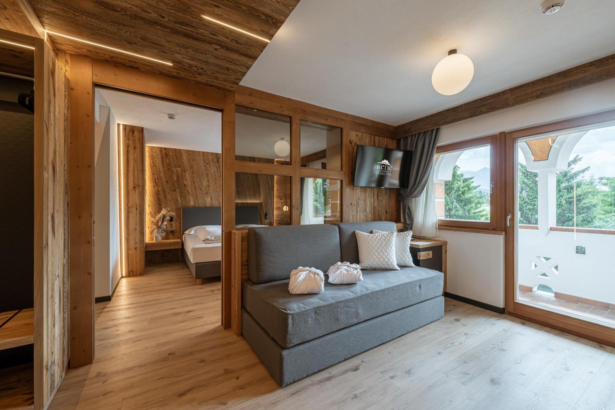 Rene Dolomites Boutique Hotel 博萨迪法萨 外观 照片
